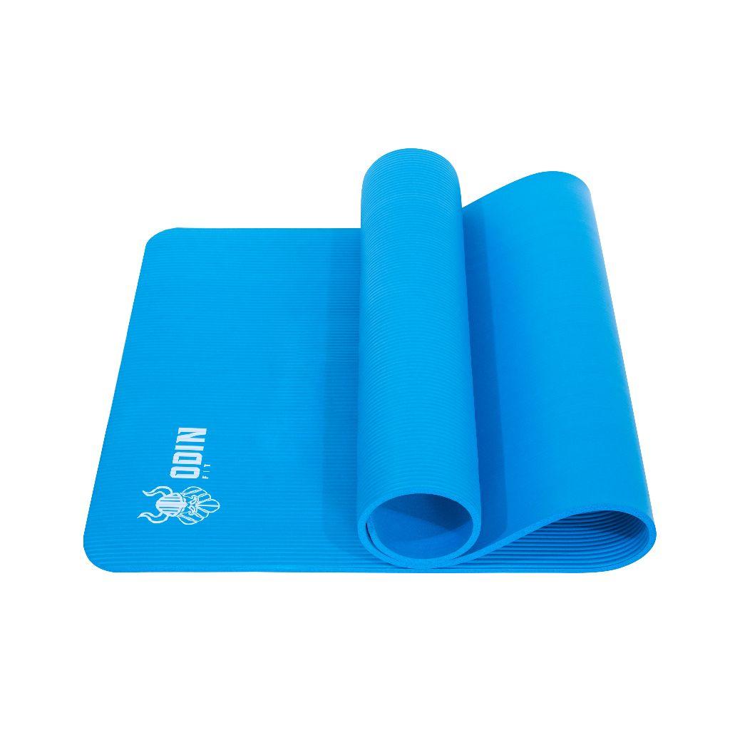 Tapete De Yoga Mat Em Nbr 10mm Colchonete Ioga Pilates - Odin Fit