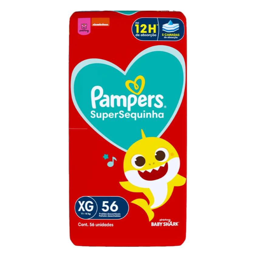 Fralda Descartável Supersequinha Tamanhos Pampers
