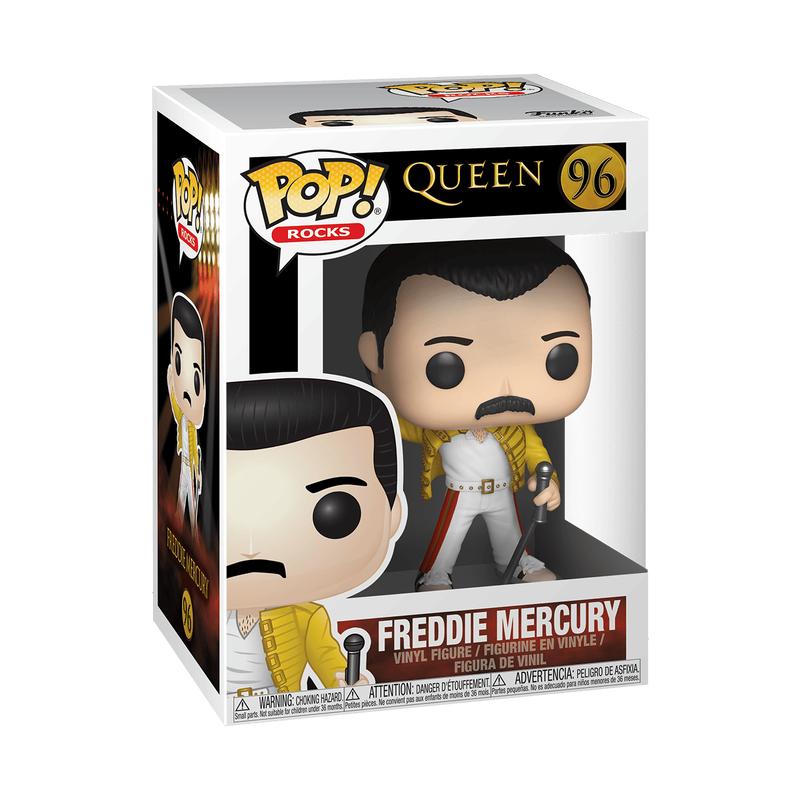 Funko Pop Rocks Queen Freddie Mercury Wembley 1986 96 Novo Original