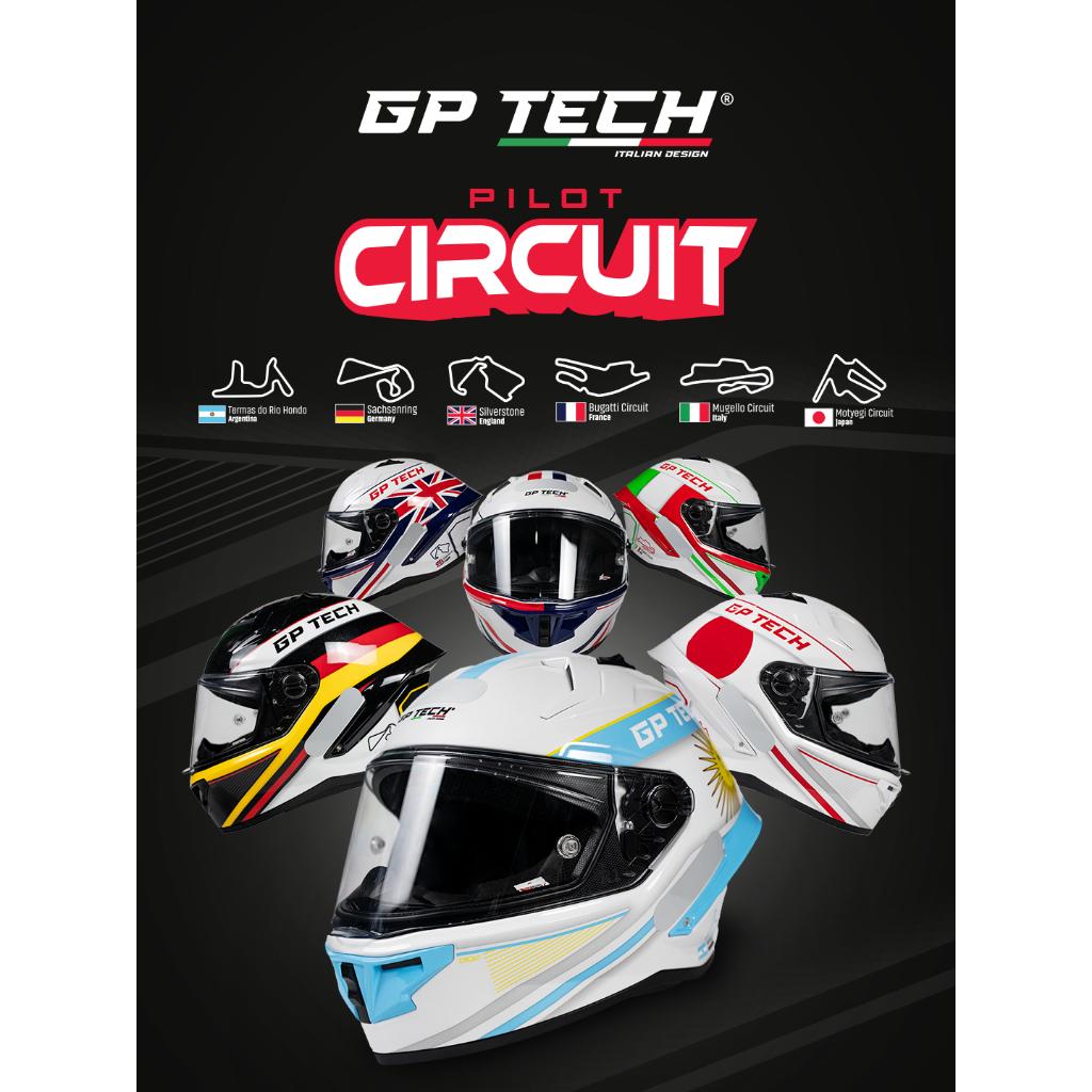 Capacete Moto Gp Tech Pilot Circuit Países