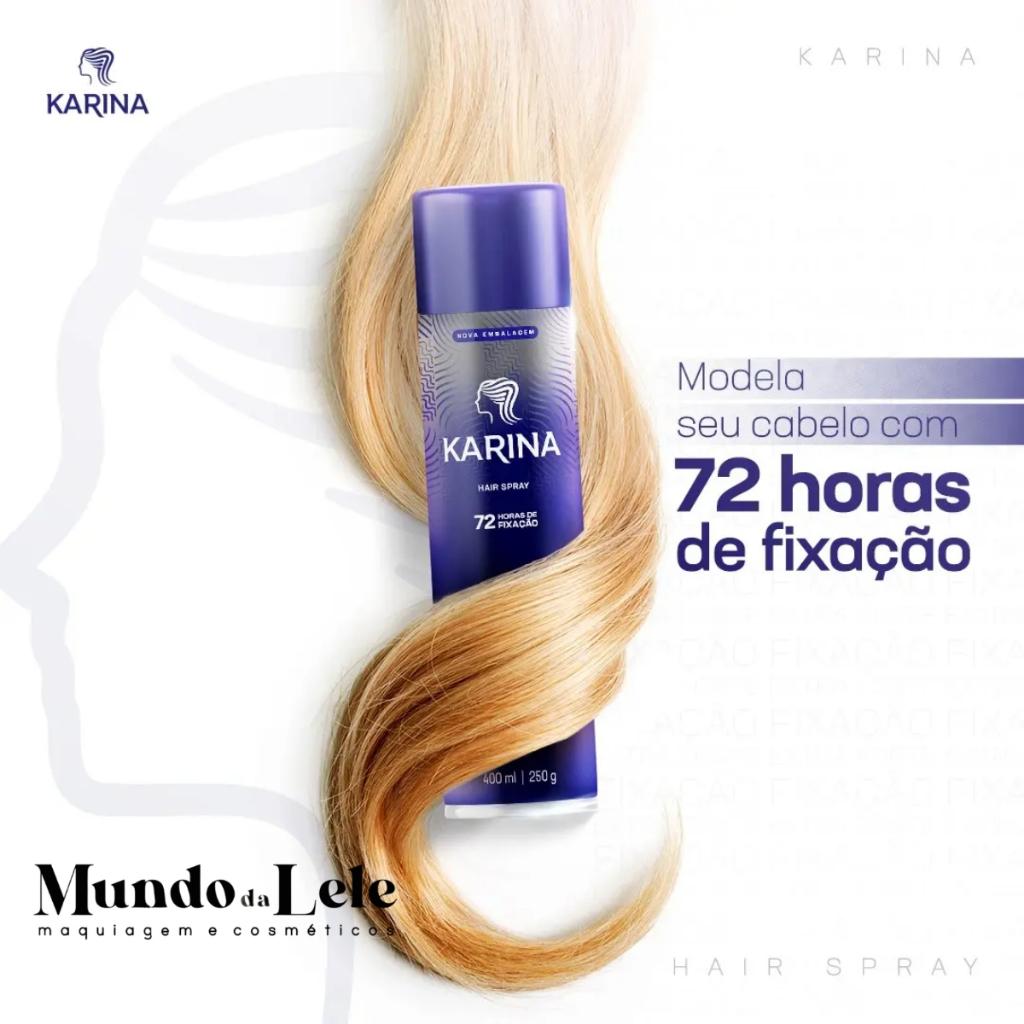 Hair Spray Karina Fixação Extra Forte 400ml