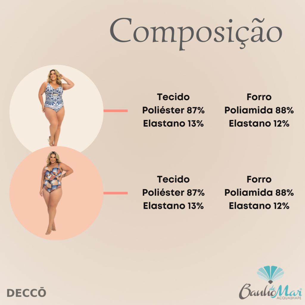 Maiô Modelador PLUS Size Banho De Mar Estampado Modelo ULTRA Zero Barriga Forte Compressão Fpu 50