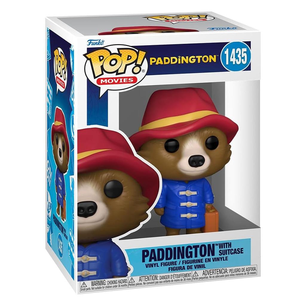 Funko Pop Movies Paddington With Suitcase 1435 Novo Original