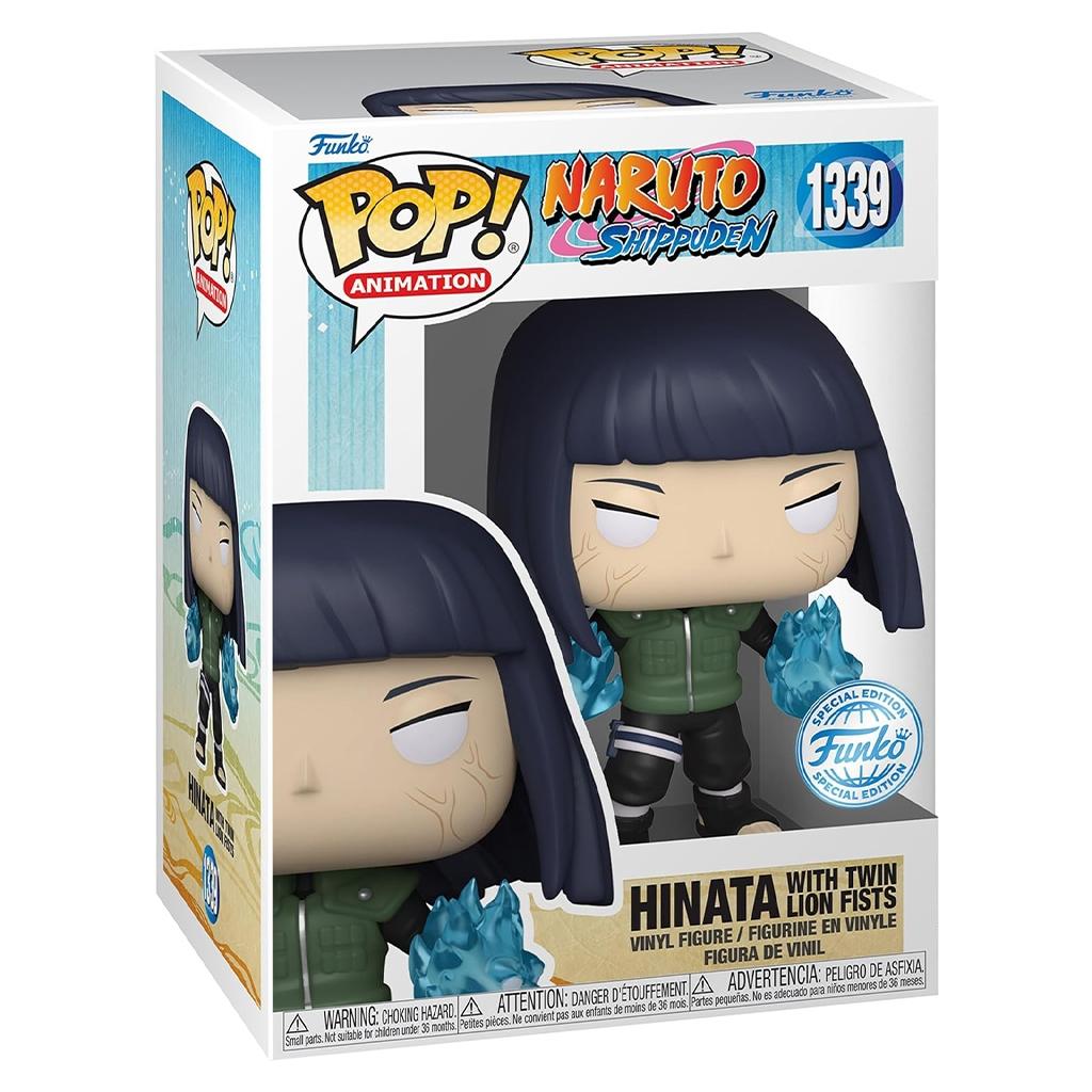 Funko Pop Animation Naruto Shippuden Exclusive - Hinata With Twin Lion Fists 1339 Novo Original