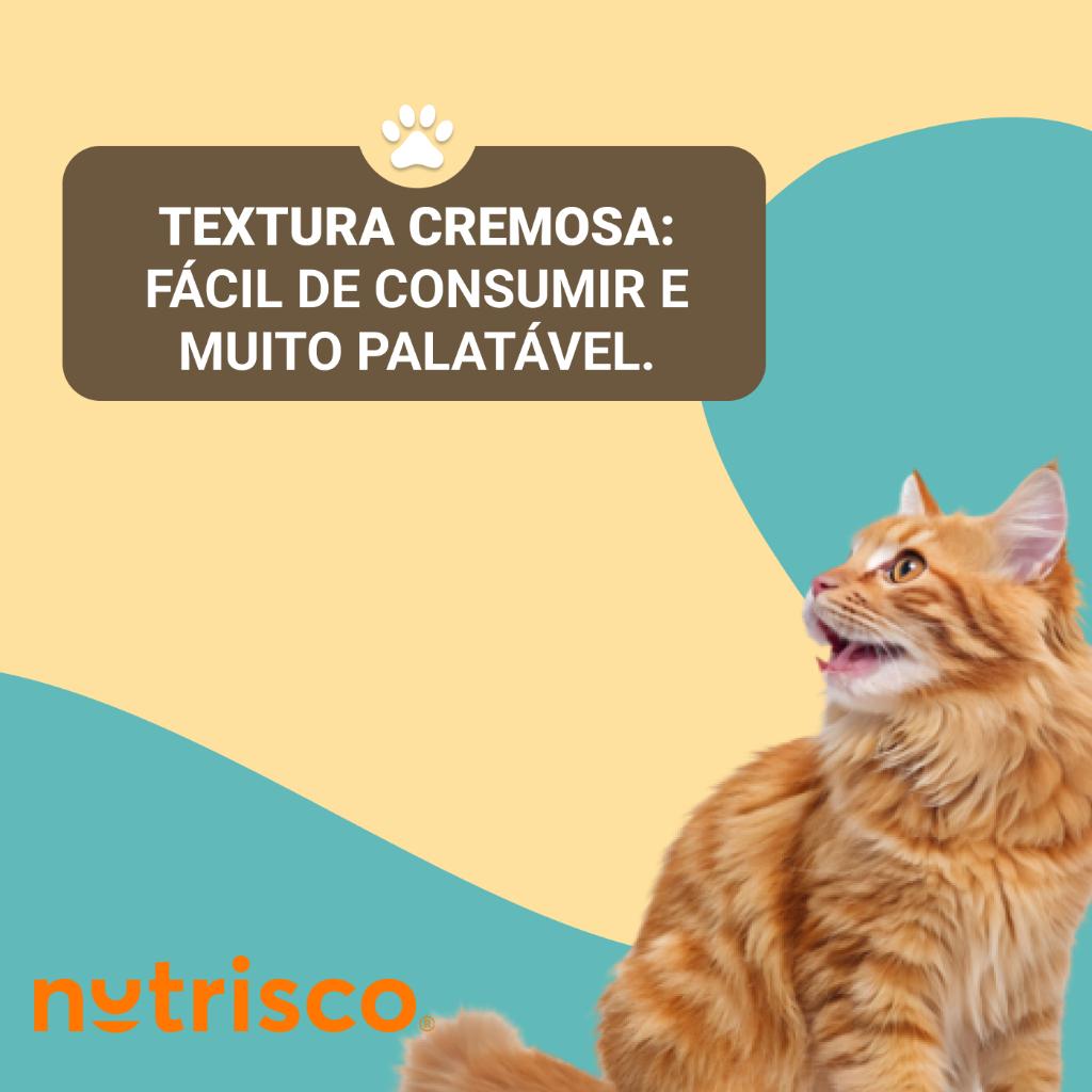 Snack Cremoso Para Gatos Nutrisco Sabores Variados 56 G Pestisco