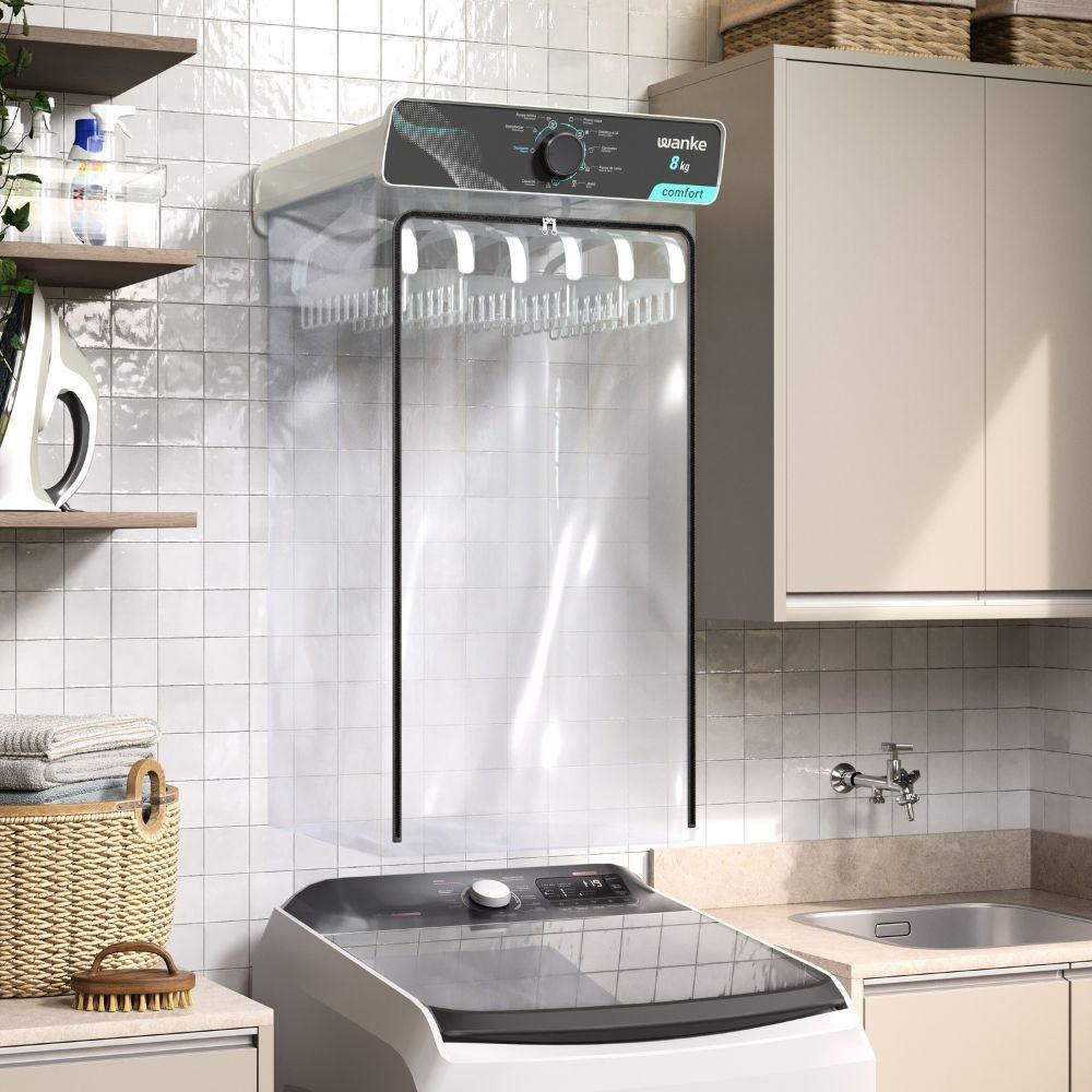 Secadora De Roupas De Parede Comfort 8kg Wanke