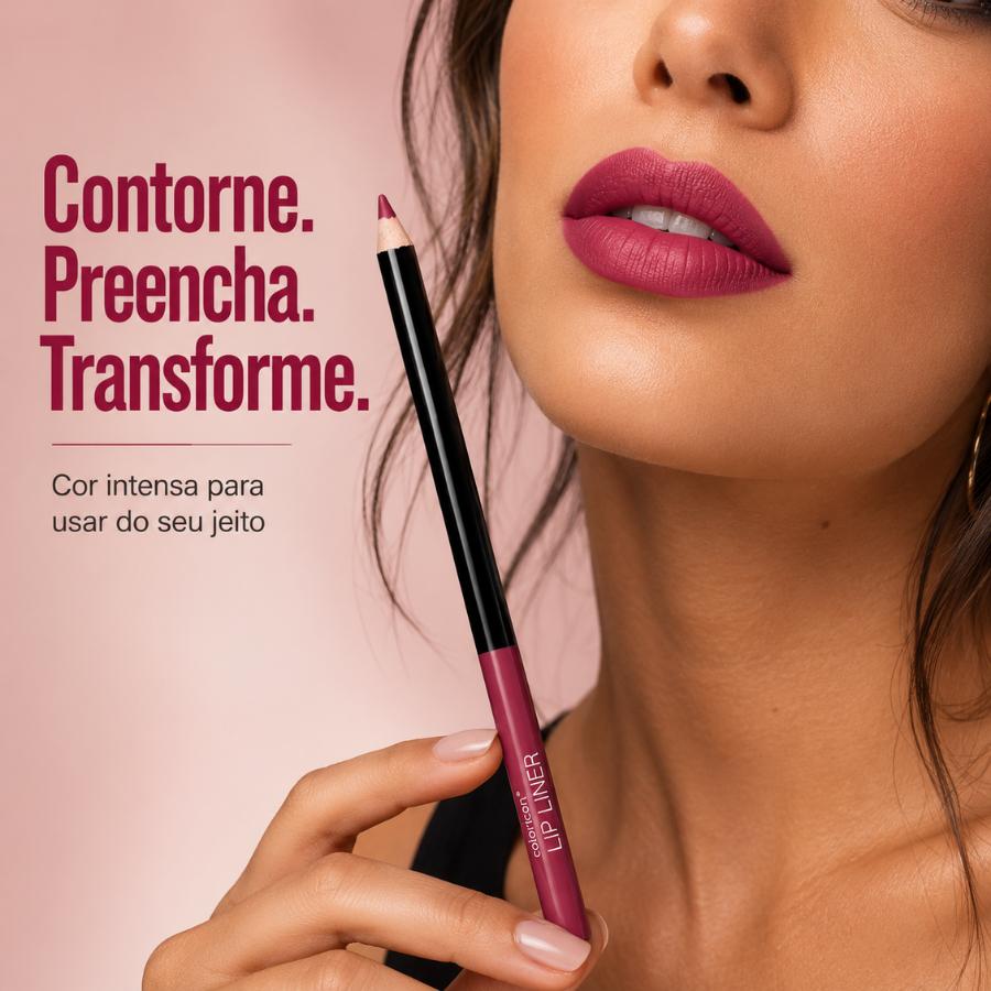 Lápis Delineador Labial Wet N Wild Alta Definição Longa Duração - Color Icon Lipliner Pencil