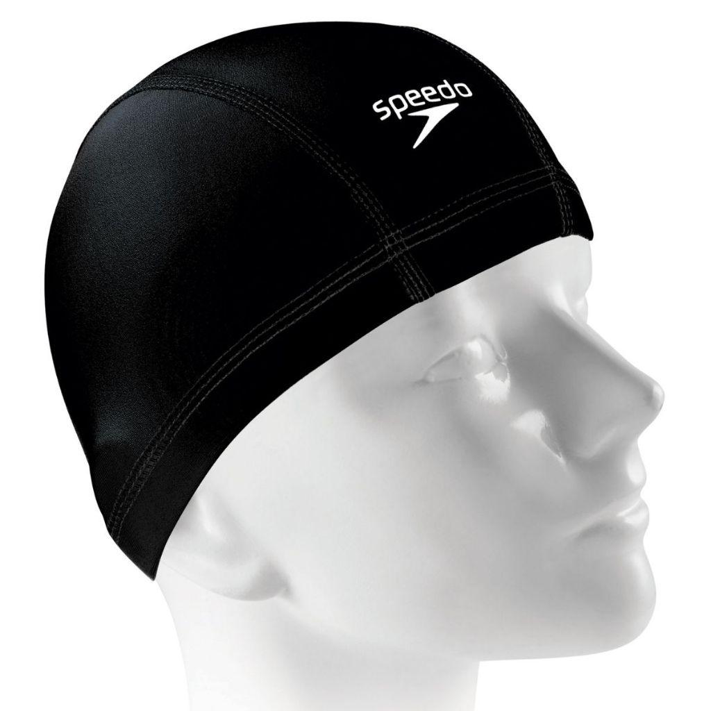 Touca De Natação Adulto Em Tecido Confortável Xtrafit Cap Speedo - Preto