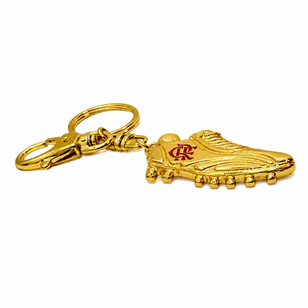 Chaveiro Flamengo Chuteira Ouro Oficial