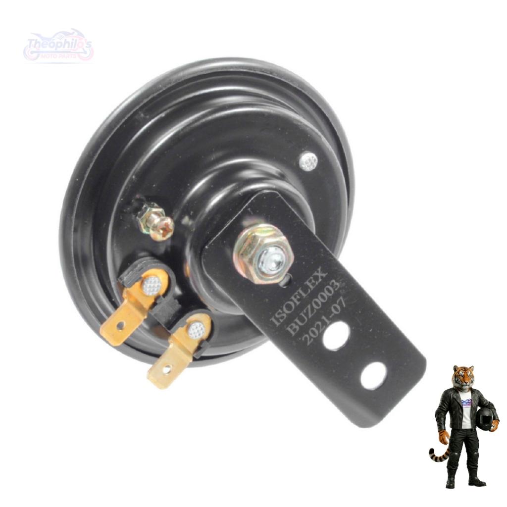 Buzina Moto 12v Som Potente Cg Fan Titan 125 150 160 Biz Pop Sem Adaptações Alta Durabilidade