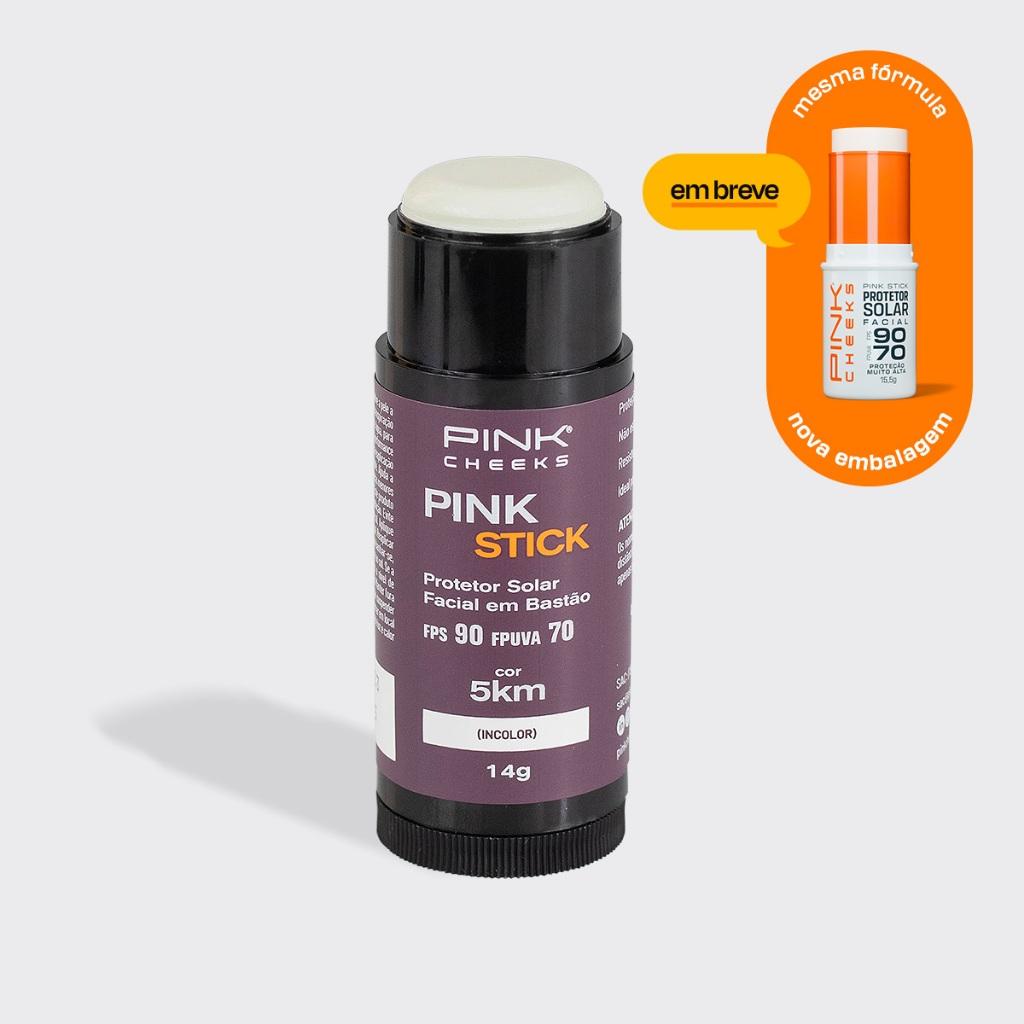 Protetor Solar Facial Com Cor Pink Stick - Cores - Pink Cheeks 14g