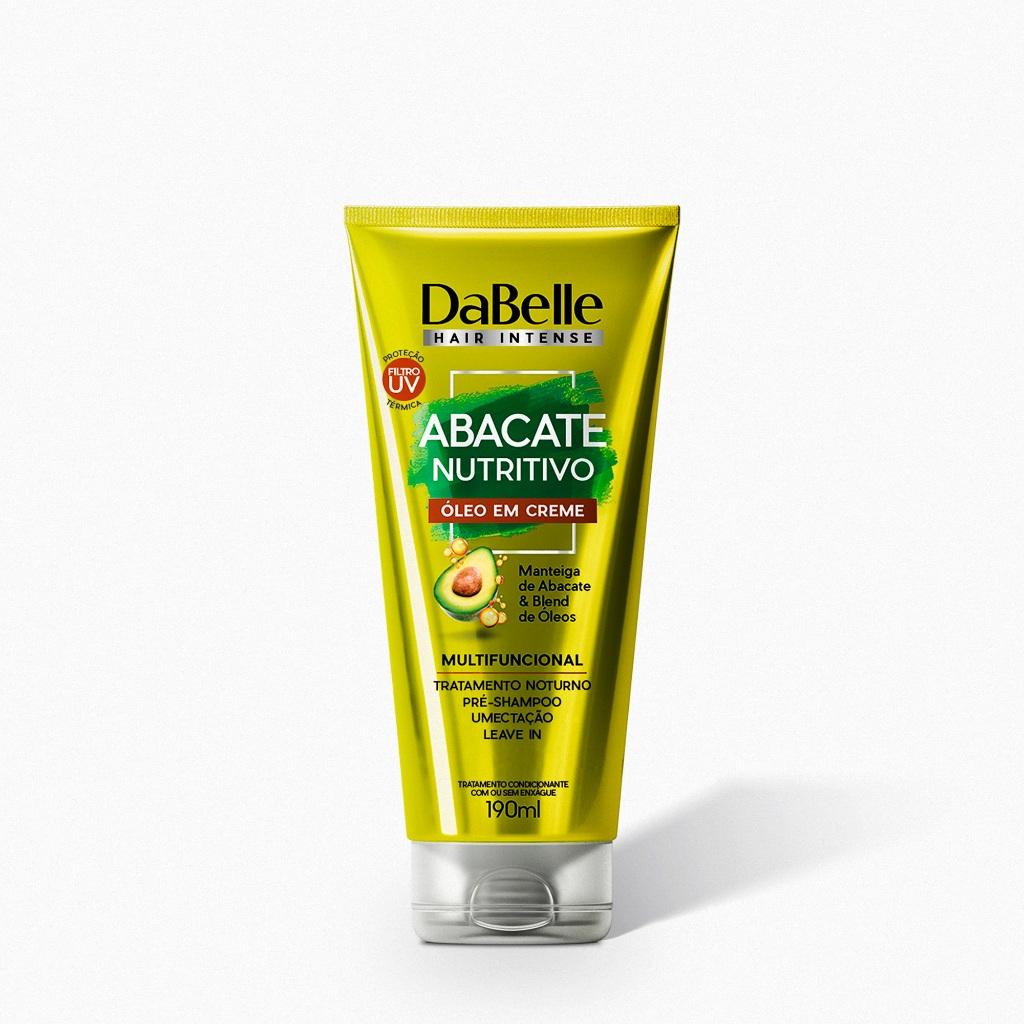 Óleo Em Creme Explosão De Brilho 190ml Ganhe Mini Shampoo 100ml - Dabelle Hair