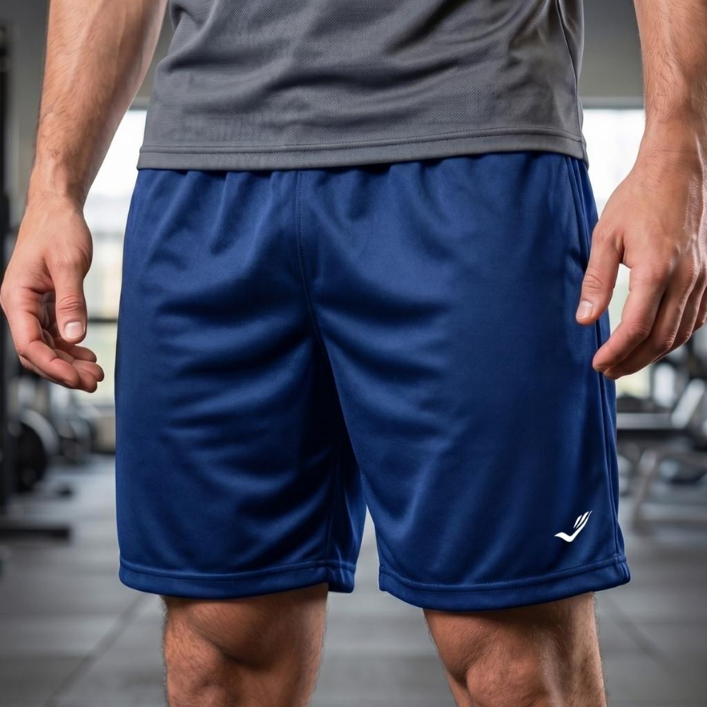 Calção Masculino Elite Dry Esportivo Treino Academia Futebol Corrida Caminhada Secagem Rápida
