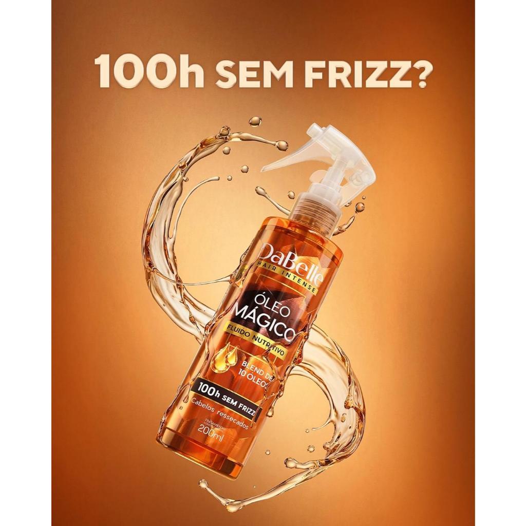 Fluido Óleo Mágico 200ml - Dabelle Hair