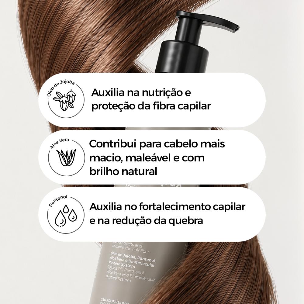 Serum Capilar Reposição De Massa E Encorpamento Dos Fios Encorpax Prohall 200ml