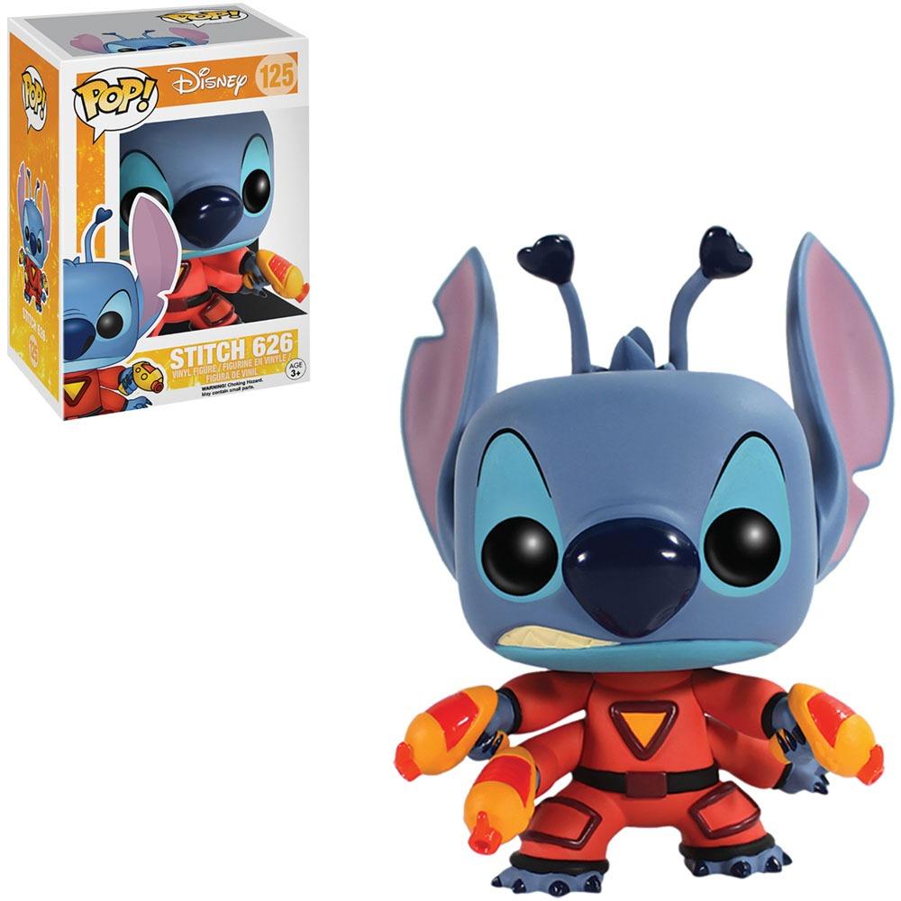 Funko Pop Disney Lilo Stitch-stitch 125 Novo Original