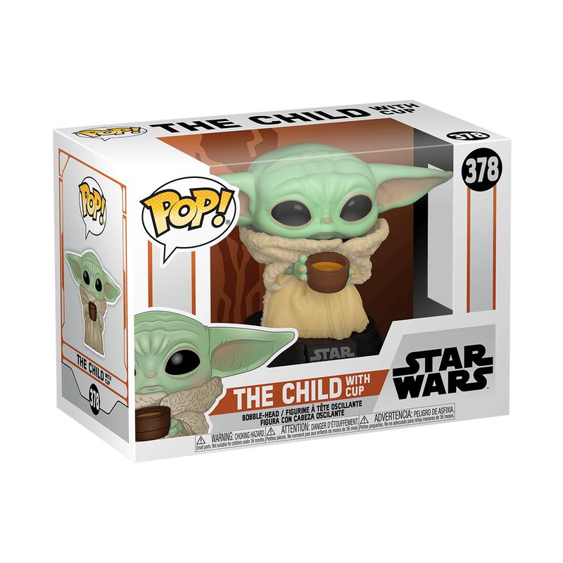 Funko Pop Star Wars Mandalorian Baby Yoda The Child W - 378 Novo Original