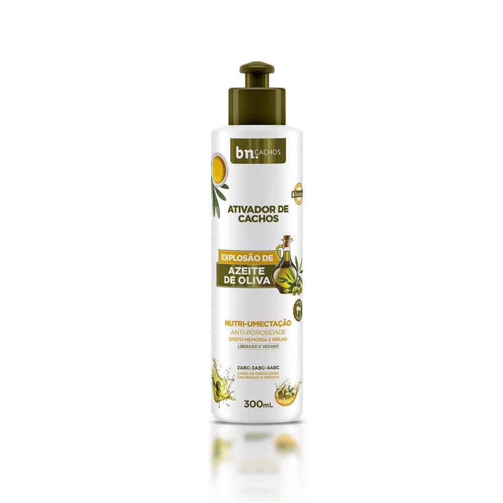 Kit Creme De Pentear Azeite De Oliva + Ativador Bn.cachos