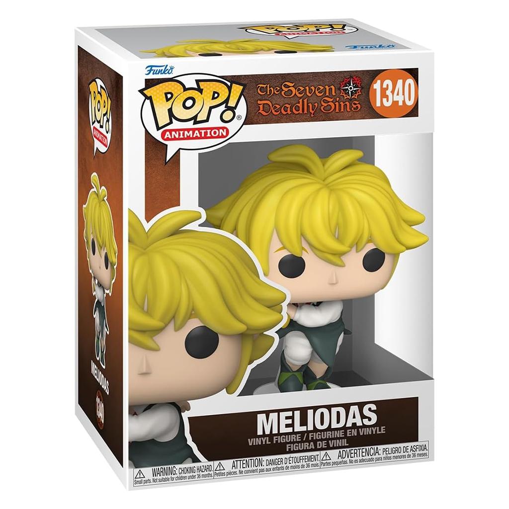 Funko Pop Animation Seven Deadly Sins Nanatsu No Taizai - Meliodas 1340 Novo Original