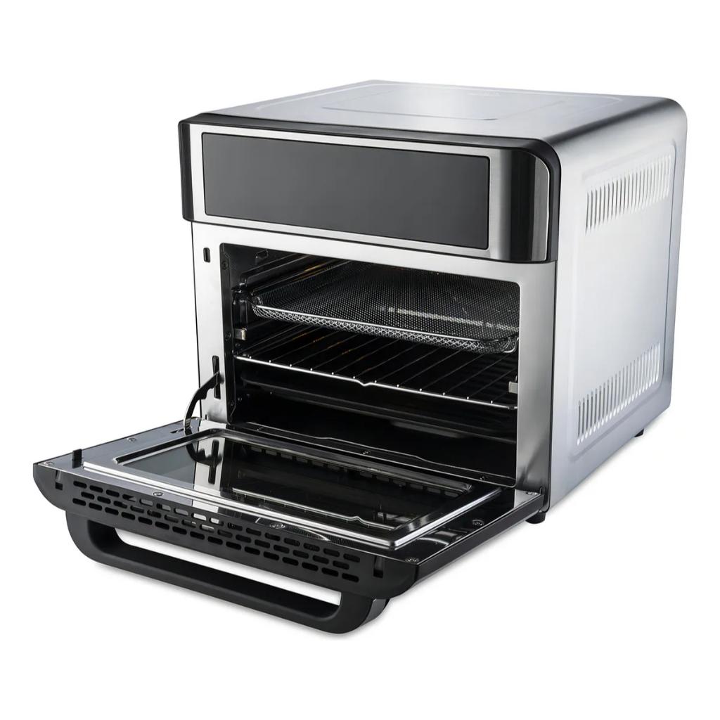 Forno Air Fryer 25l Hamilton Beach 200ºc Tela Digital 12 Multifunções Pré-definidas Timer De 60 Minutos Versátil Moderna