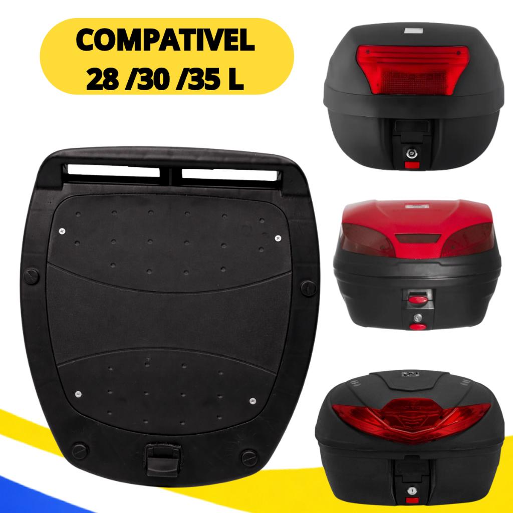 Base Bau Moto 28 30 35 Litros Suporte Bauleto Com Parafusos Fixação PRO Tork