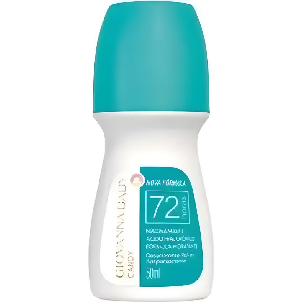 Kit 2 Desodorantes Roll-on Giovanna Baby Candy 50ml