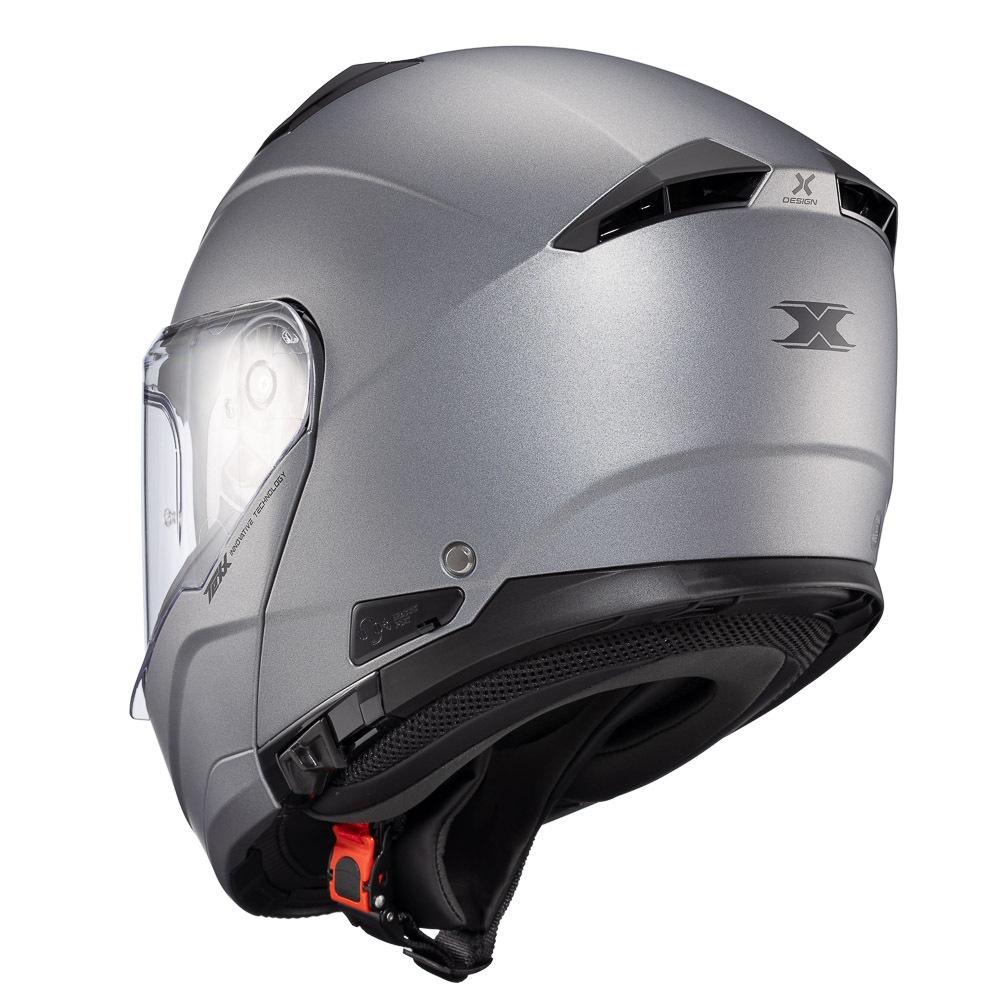 Capacete Escamoteável Texx Kratos Articulado Robocop Com Óculos Solar