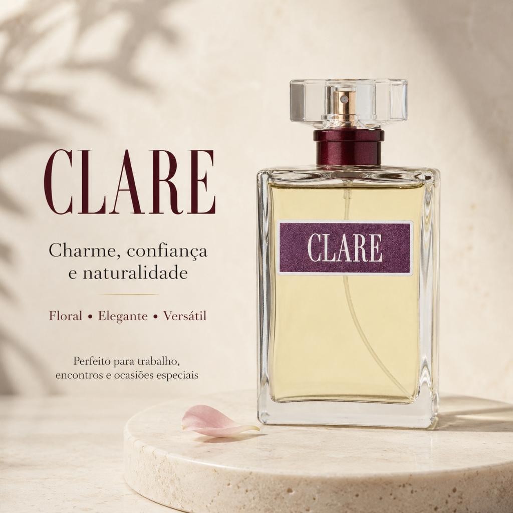 Perfume Feminino Clare By Primacial Floral Elegante