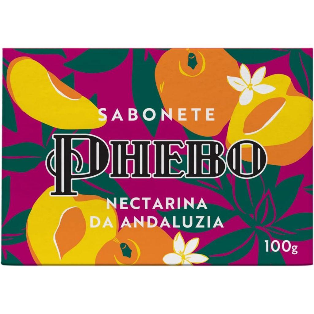 Kit 6un Sabonetes Em Barra Phebo Nectarina Da Andaluzia Com 100g