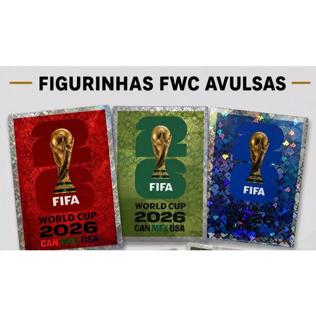 Figurinhas Fwc 00 A 19 Original Panini Copa Do Mundo 2026 Avulsas - Escolha A Sua