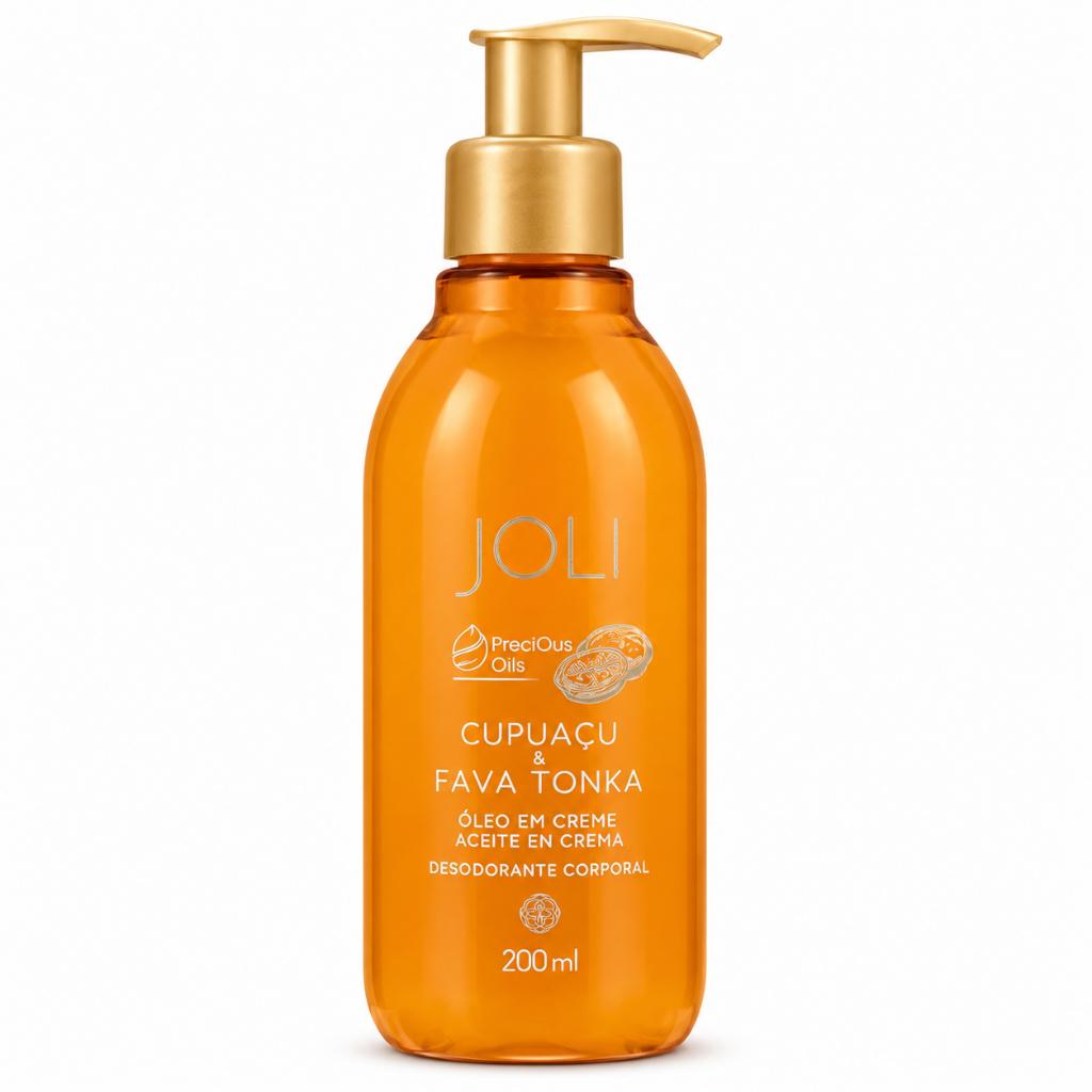 Óleo Em Creme Joli Cupuaçu E Fava Tonka Hinode 200ml