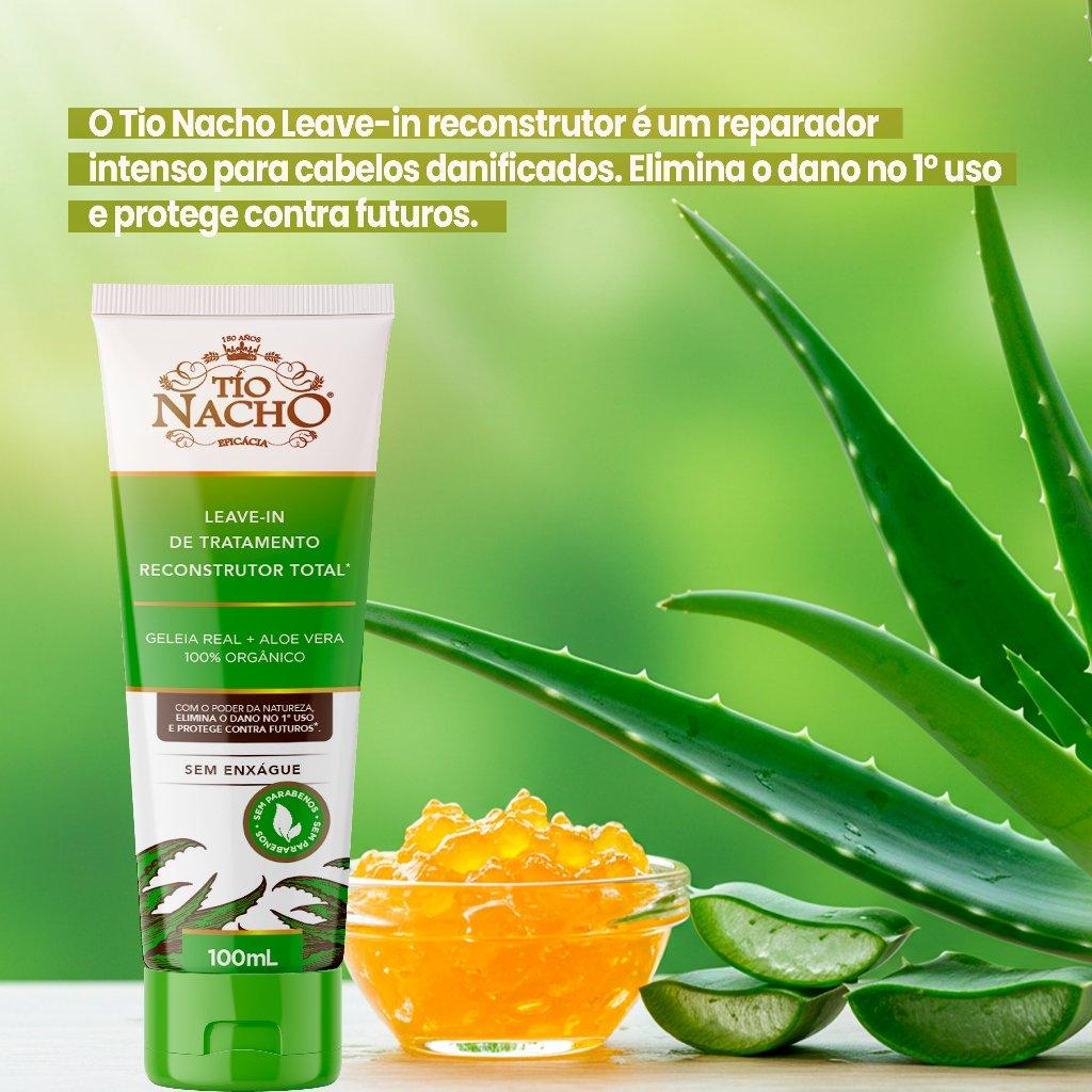 Leave In Tio Nacho Reconstrutor Total 100ml - Antiqueda E Aloe Vera