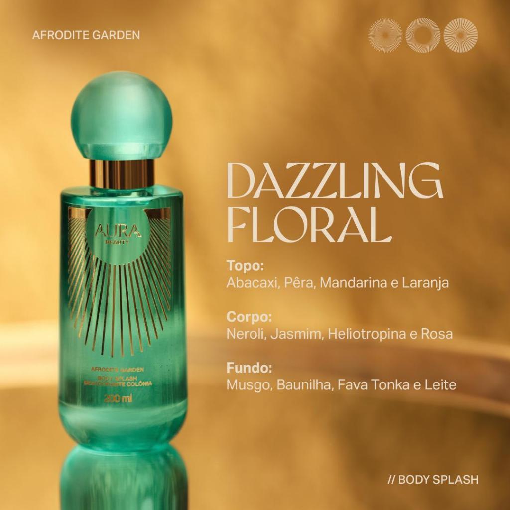 Kit Perfume Secret Garden 50ml + Body Splash Afrodite Garden