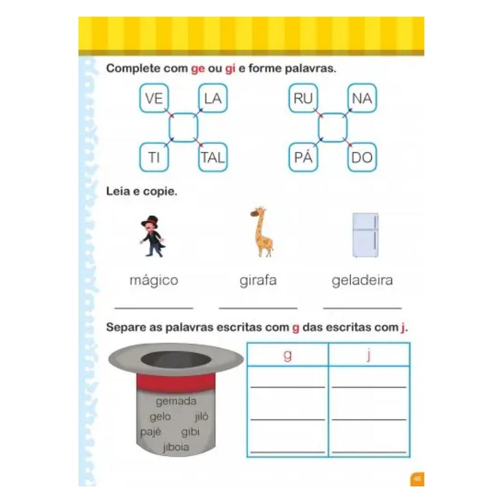 Livro De Atividades Cartilha De Alfabetização Caminho Do Saber Aprendendo A Escrever