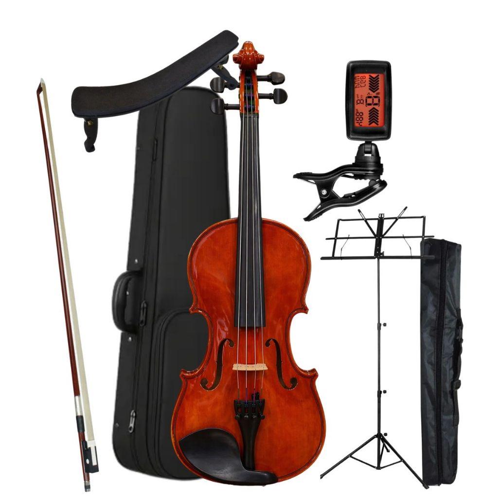 Kit Violino Bravo Vs34 3/4 Iniciante + Acessórios