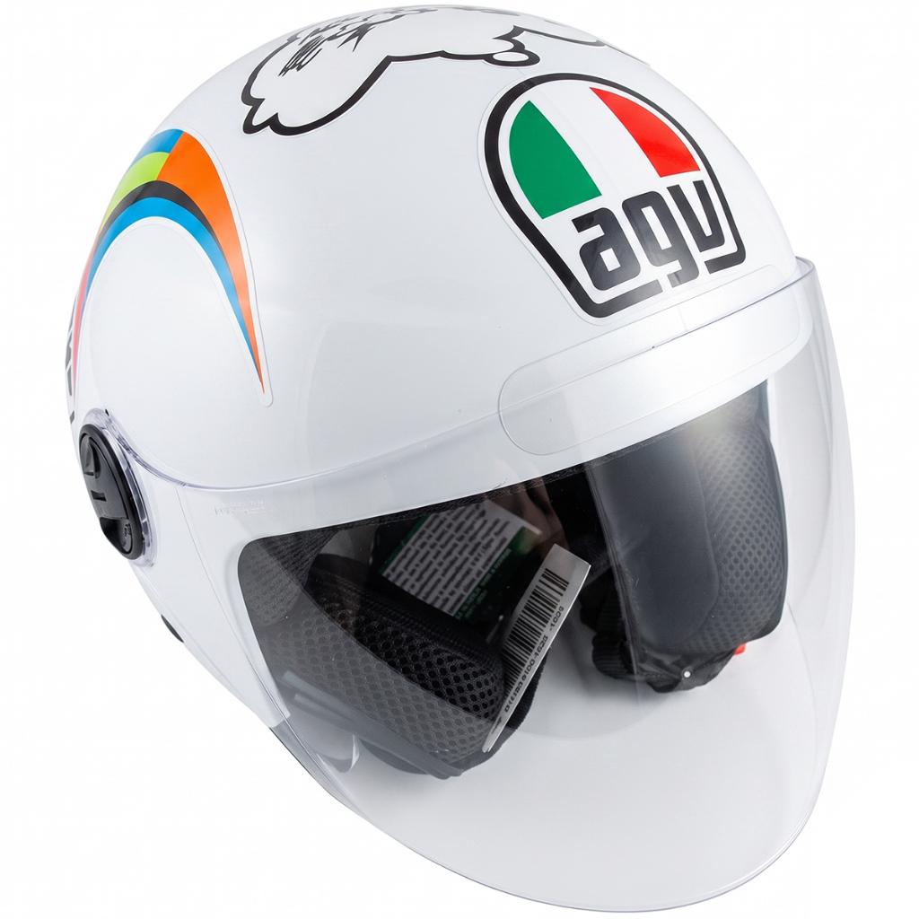 Capacete Aberto Liberty 3 New Personalizado Meia Lua Blade Viseira Cristal