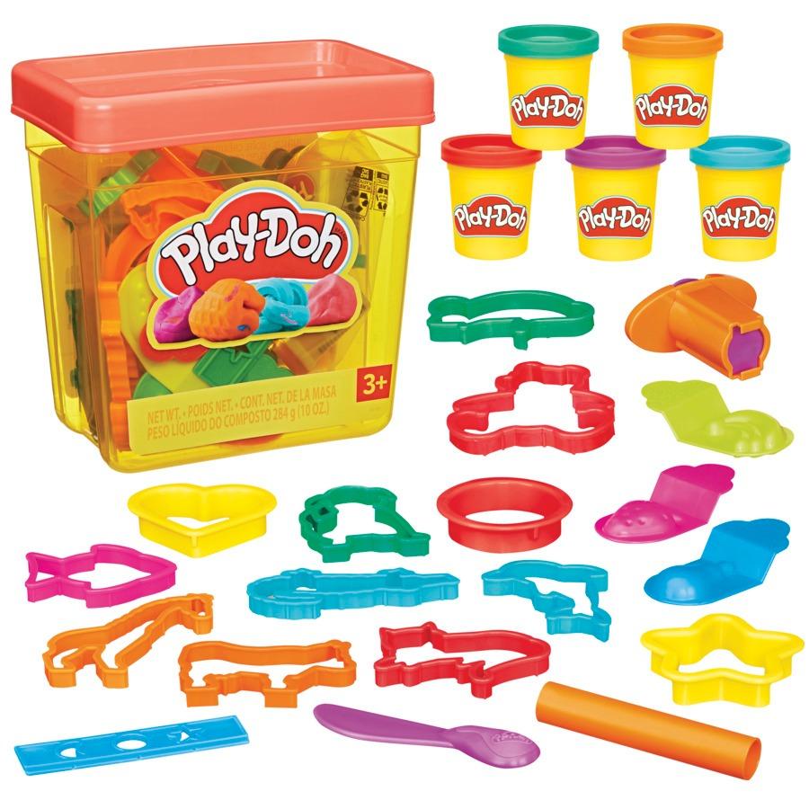 Massinha Play Doh Caixa Com Formas E Potes - Hasbro B1157