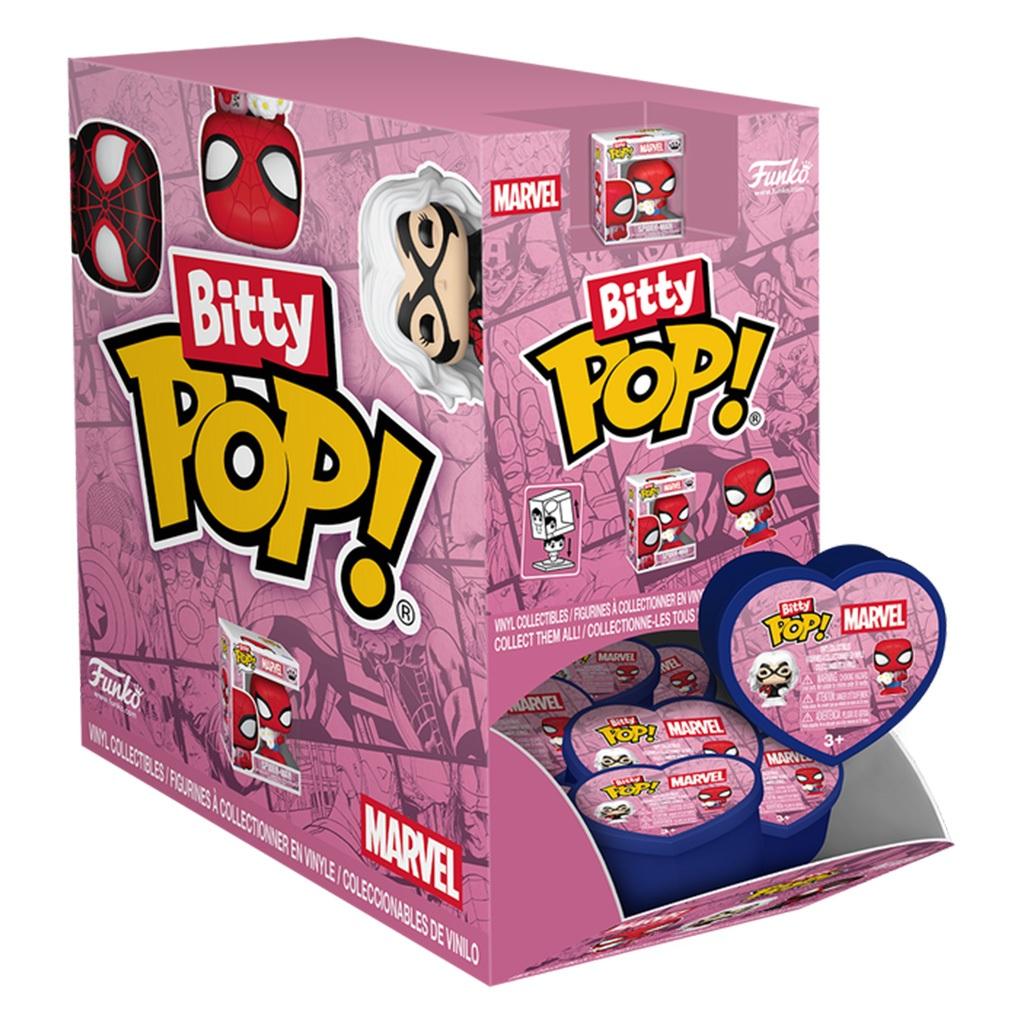 Funko Bitty Pop Mystery Spiderman Valentines 87817 Novo Original