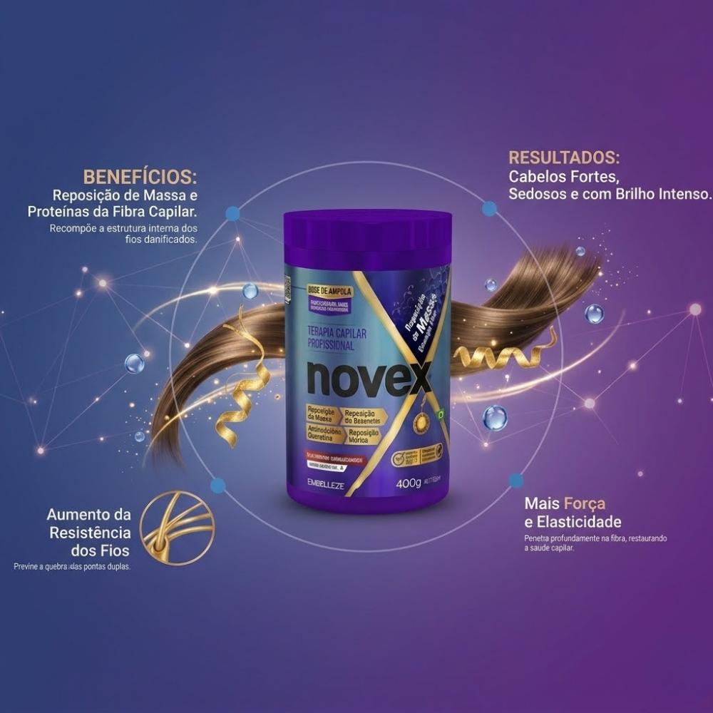 Creme De Tratamento Novex Reposição De Massa 400g
