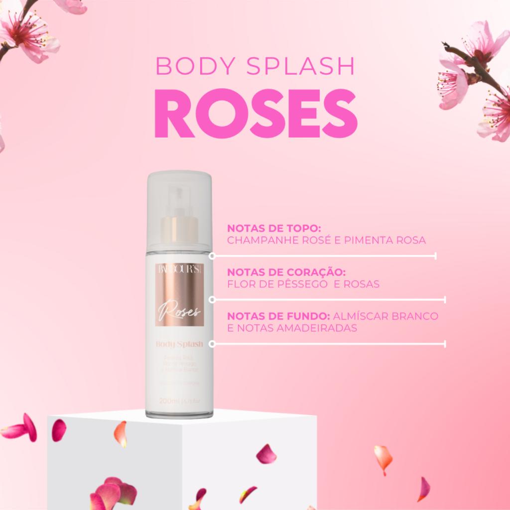 Kit 3 Body Splash Good Graces My Sweet Delight Roses Barbours