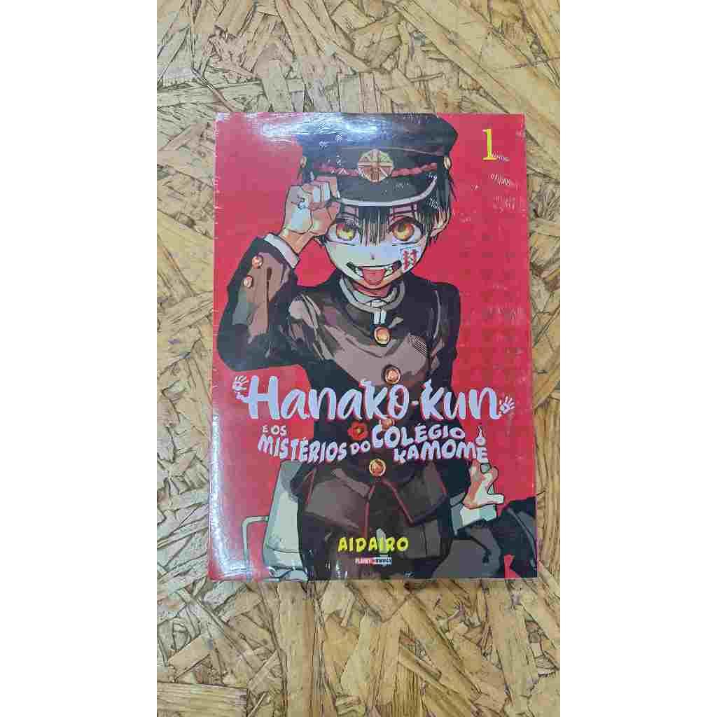 Mangá - Hanako-kun E Os Mistérios Do Colégio Kamome - 01 - Novo/lacrado