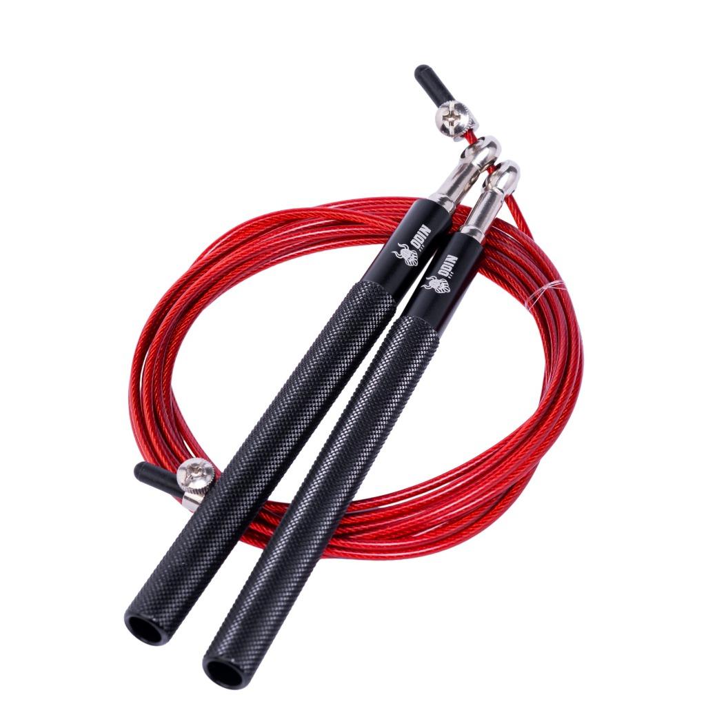 Corda De Pular Speed Rope Alumínio 2 Rolamentos Odin Fit