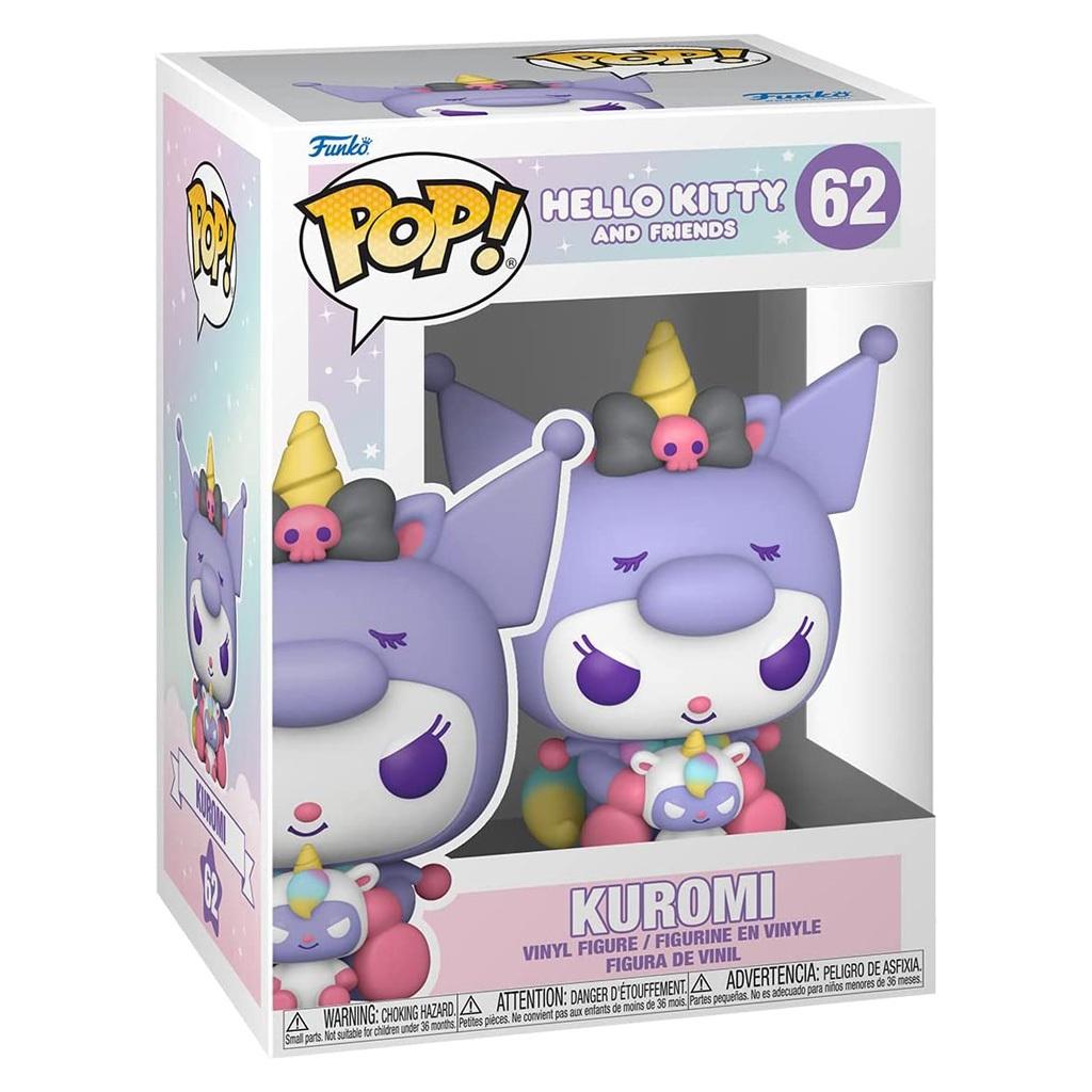 Funko Pop Hello Kitty And Friends Kuromi 62 Novo Original