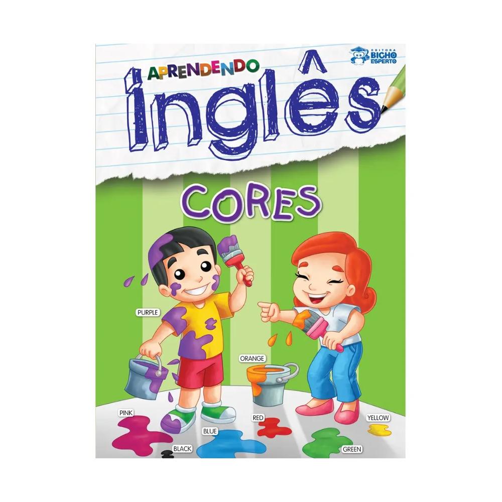 Livro De Atividades Infantil Aprendendo Inglês Cores