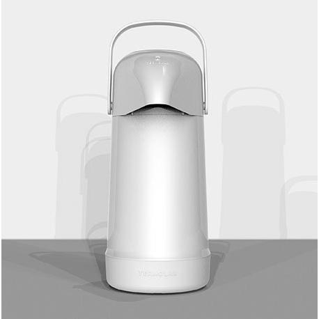 Garrafa Termica Magic Pump Bomba De Pressão Branca 500ml Termolar