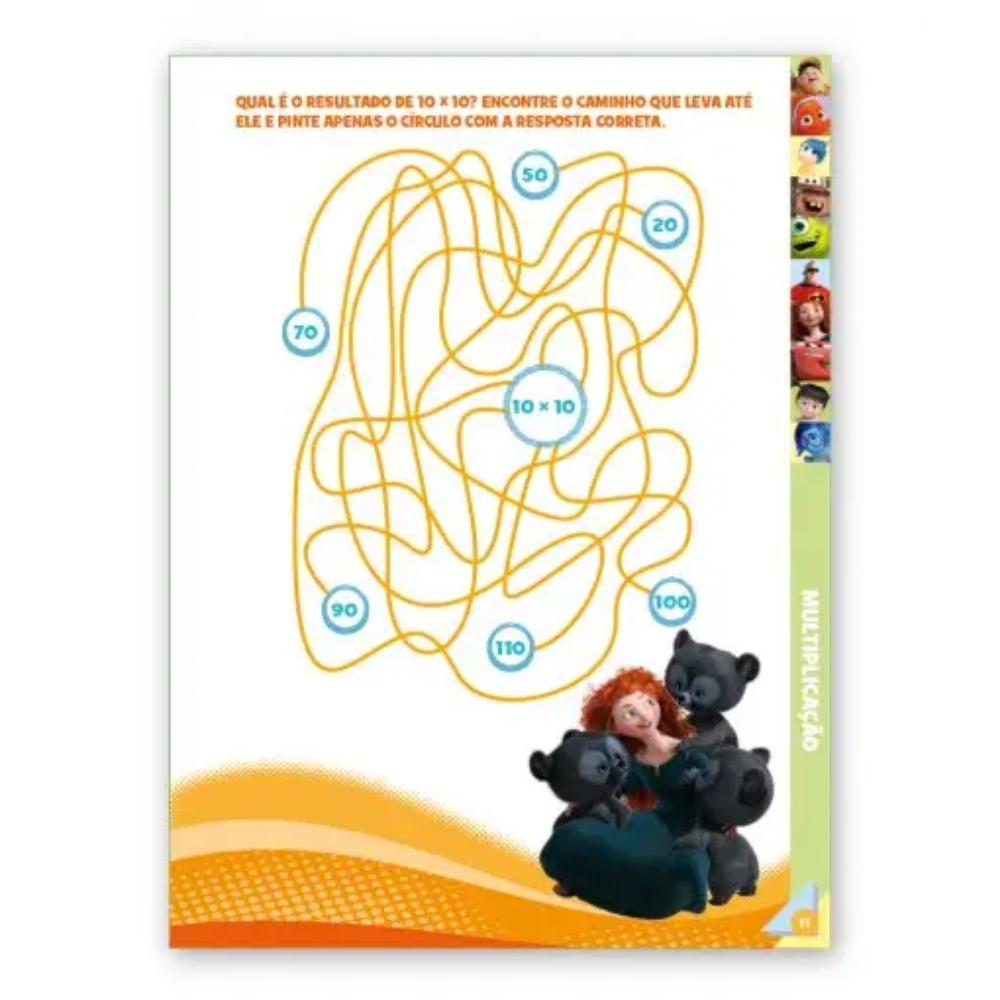 Matemática Divertida Disney - Pixar - Multiplicação