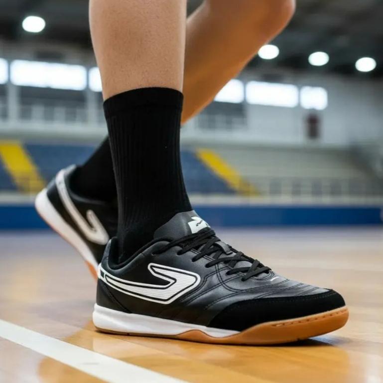 Chuteira Futsal Topper Maestro Club V Indoor Original Resistente Adulto Solado Antiderrapante