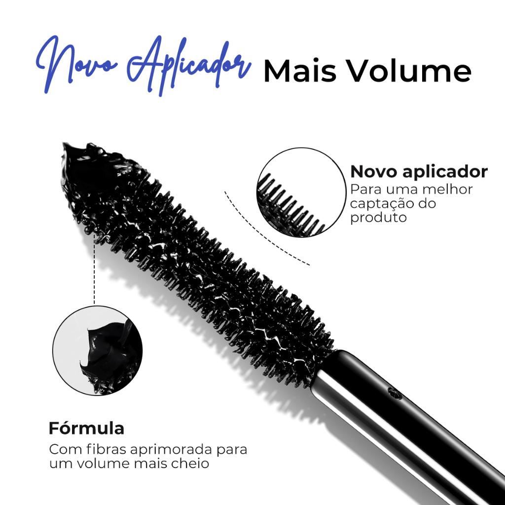 Máscara Para Cílios Sace Lady Resistente À Água Cabelos Longos E Com Cachos Duradouros