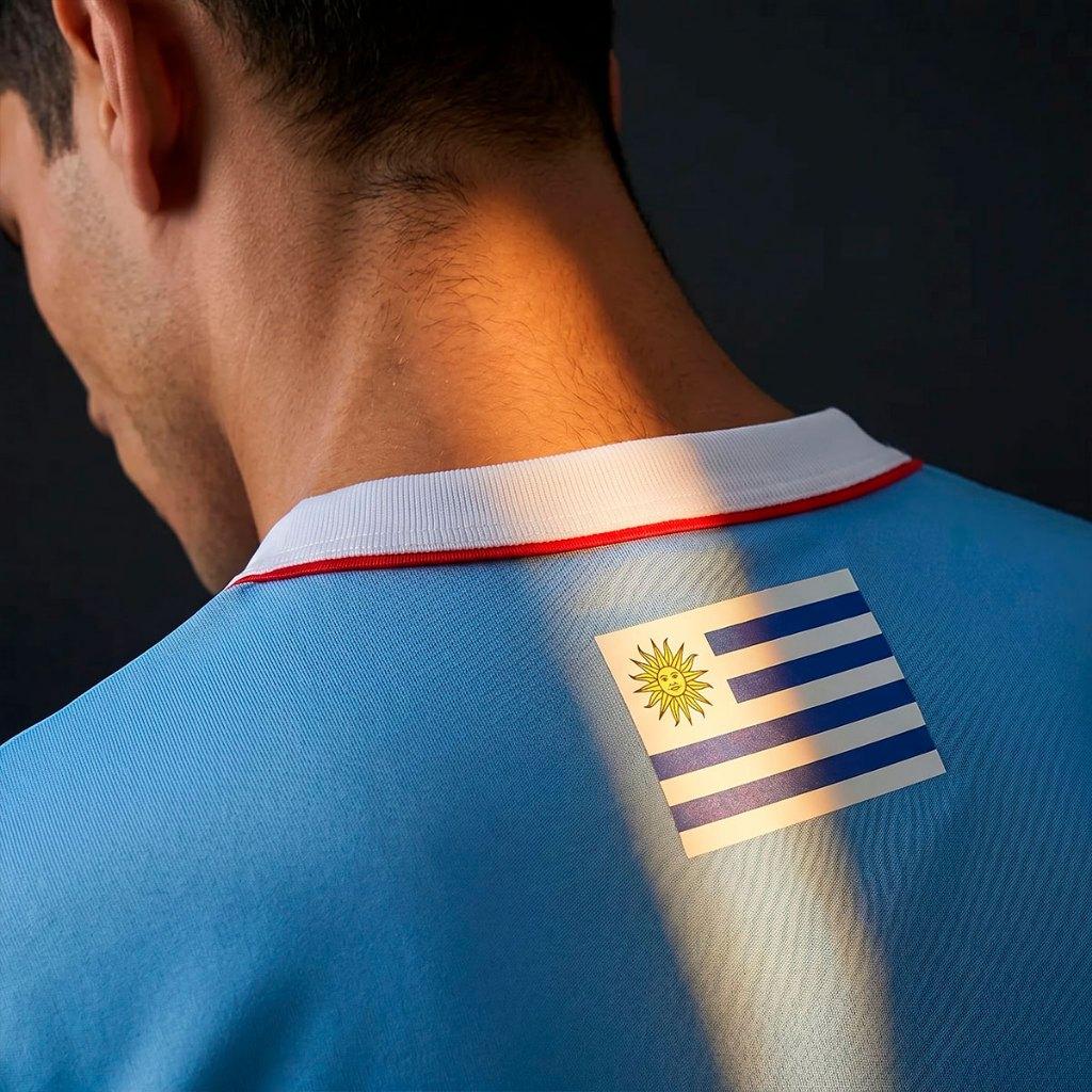 Camisa São Paulo Dry Uruguai Azul Celeste Masculina
