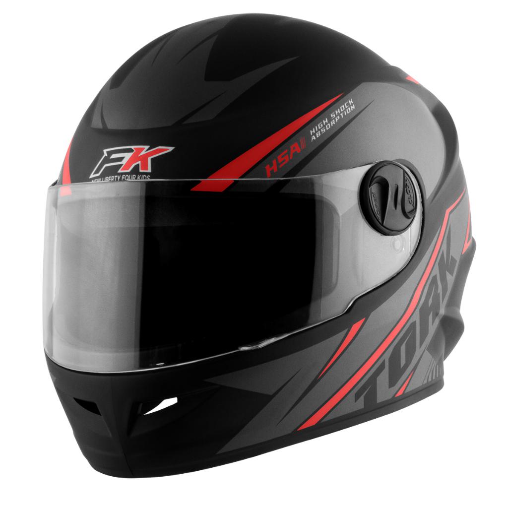 Capacete Fechado Infantil PRO Tork Liberty Four Kids Fk Seguro Lançamento Exclusivo